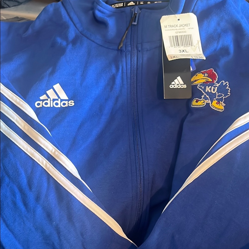 Adidas Royal Blue KU Track Jacket